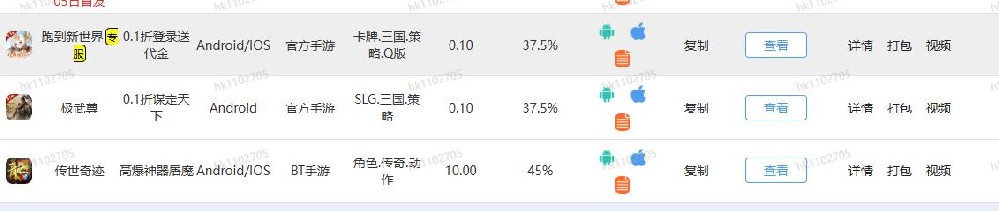 手游推广介绍
